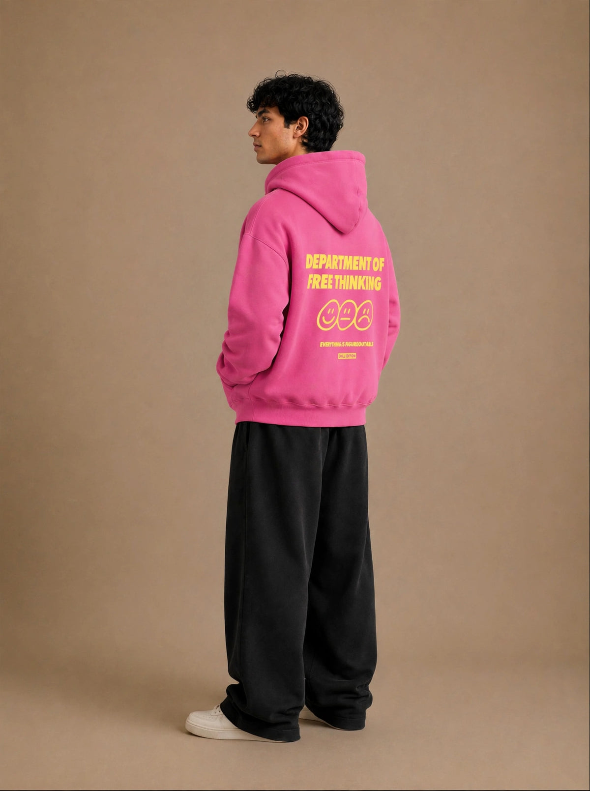 Printed Washed Hoodies