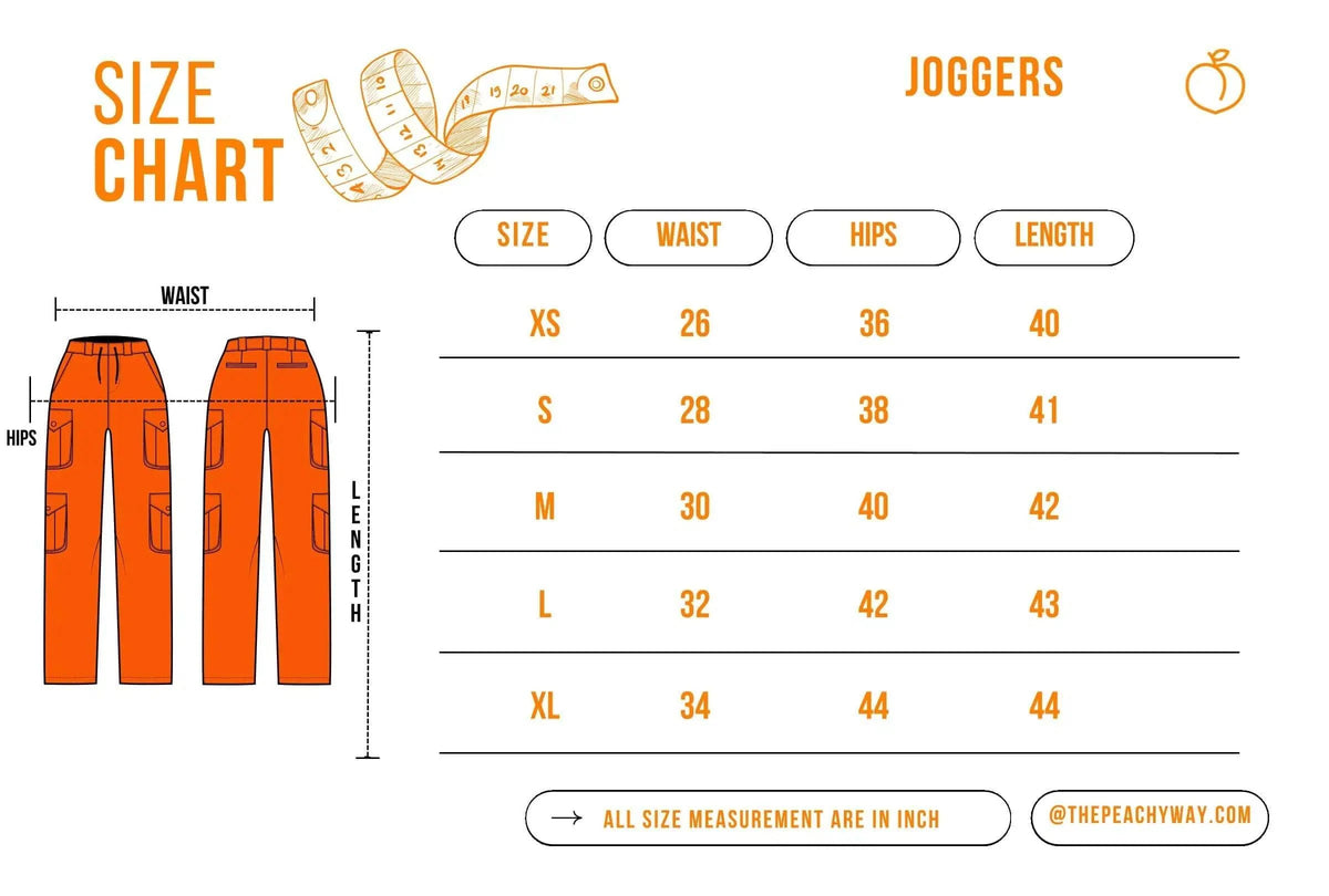 Size chart for 