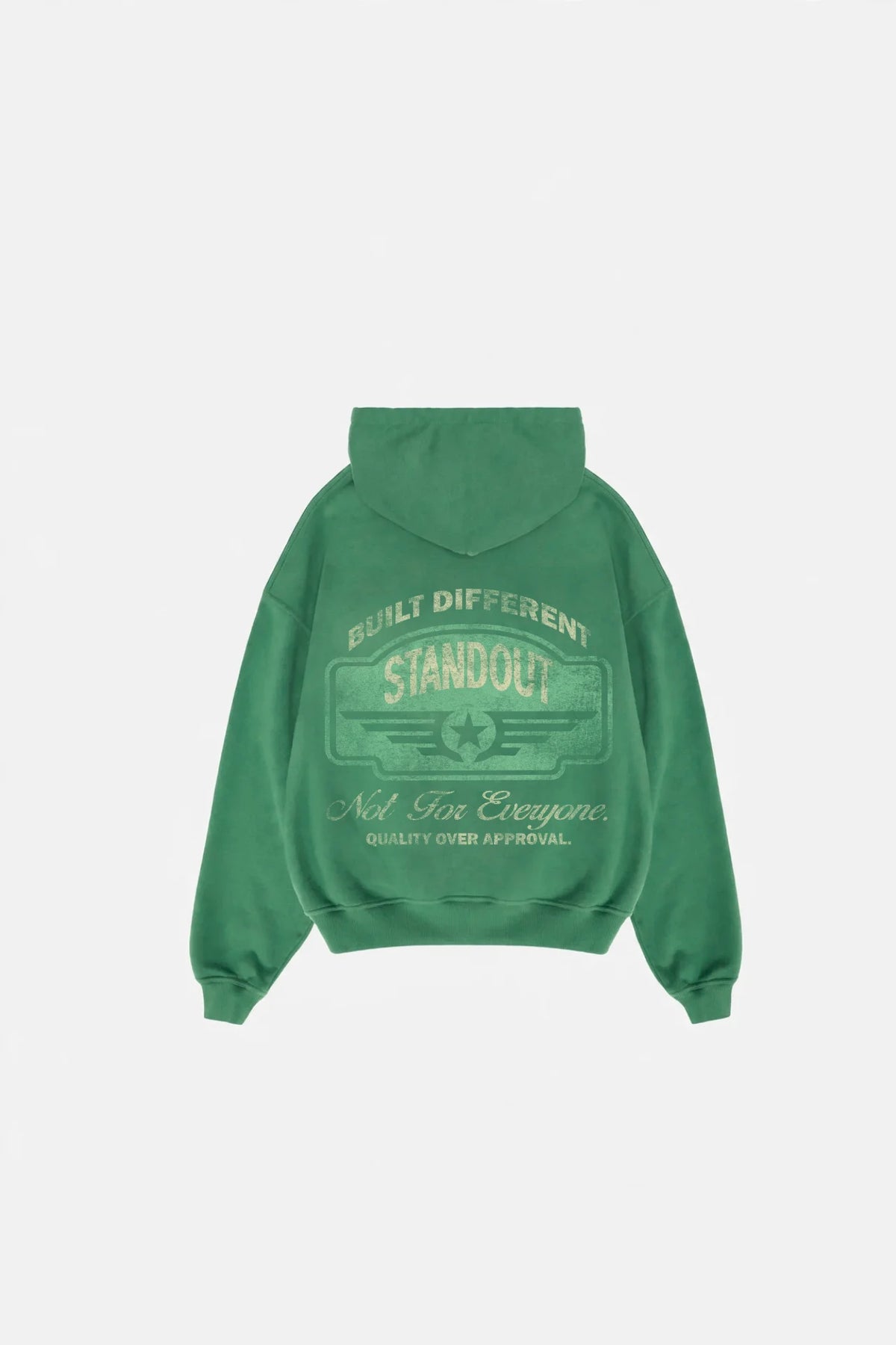 Printed Washed Hoodie